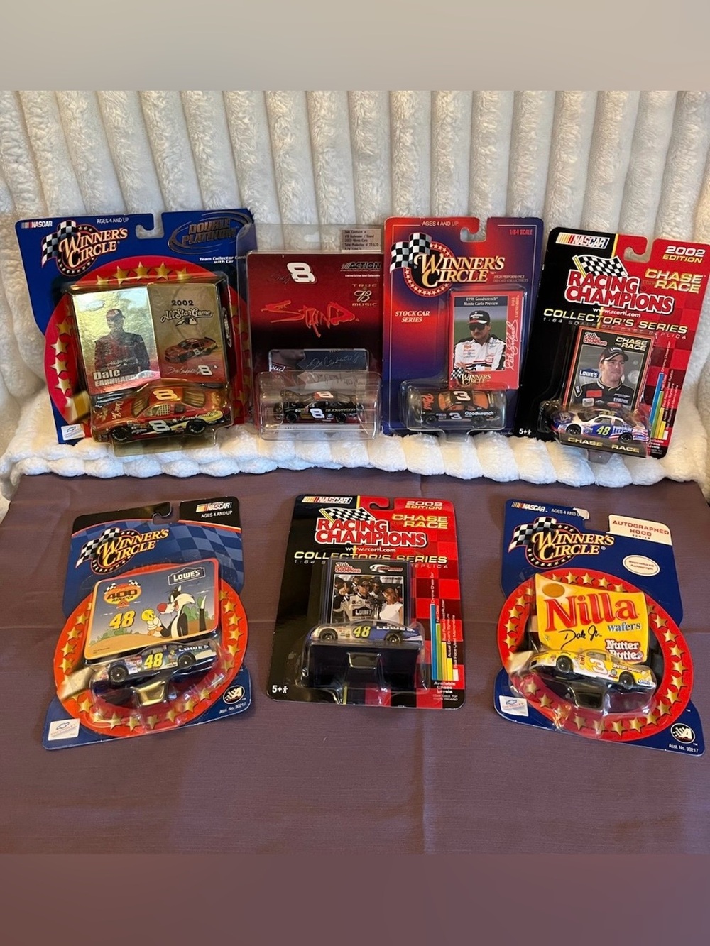 NASCAR Die-Cast Race Car Lot - Multicolor Collectible Cars